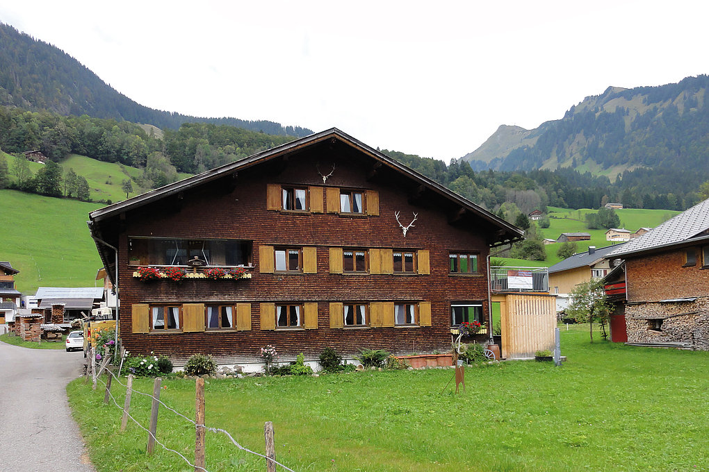 Immeuble (ancien bâtiment) & maison individuelle (nouveau bâtiment)