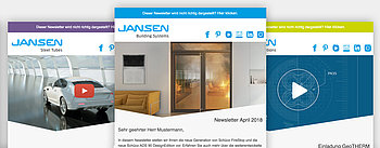 Jansen AG - Jansen Newsletter abonnieren