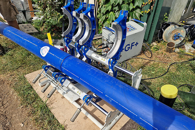Tiefbauprojekt Knotenpunkt - Jansen AG