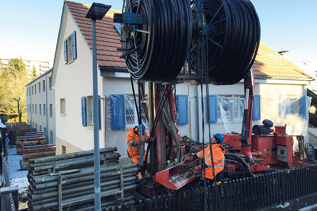 Successful geothermal heat with JANSEN hipress