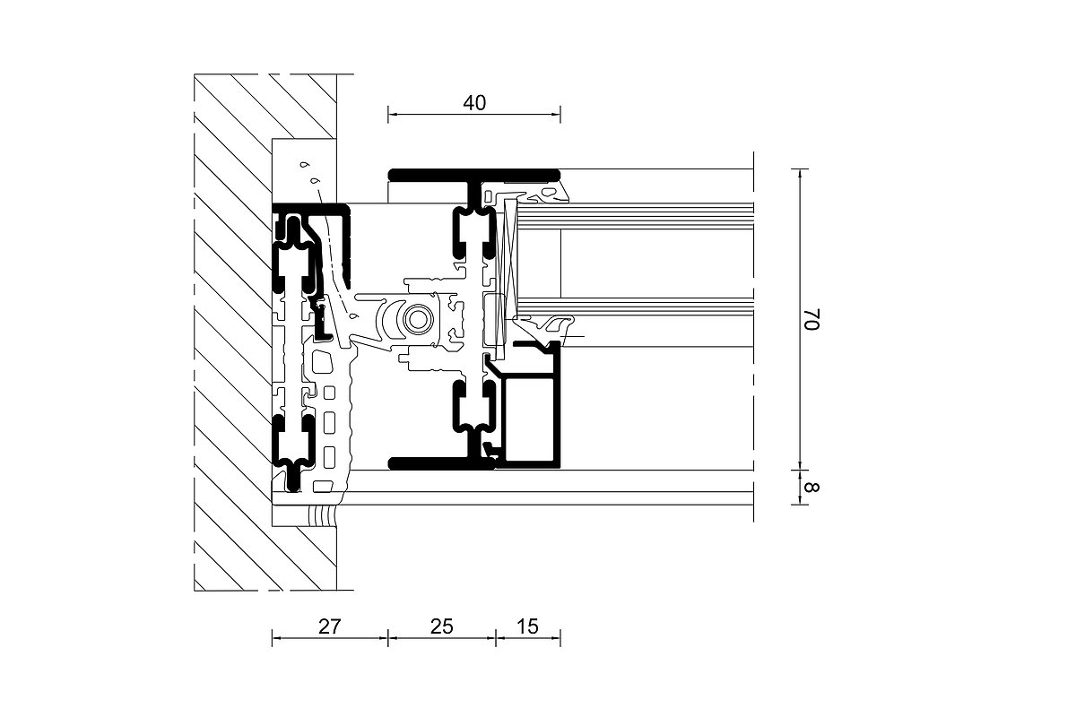 Fineline 70 door Jansen US