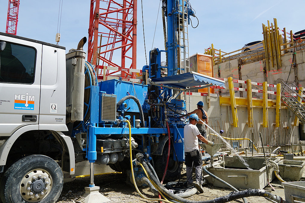 Grosspeter Tower: High out with powerful with geothermal energy