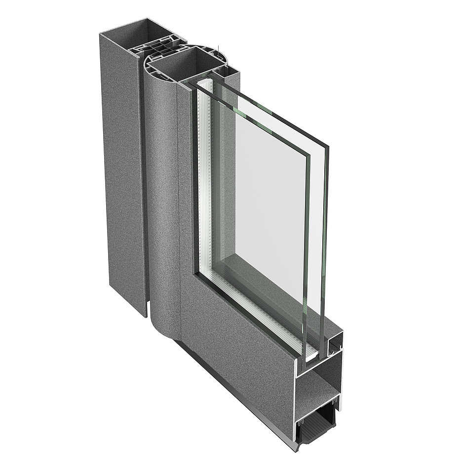 Jansen-Economy 60 Anti-finger-trap door 