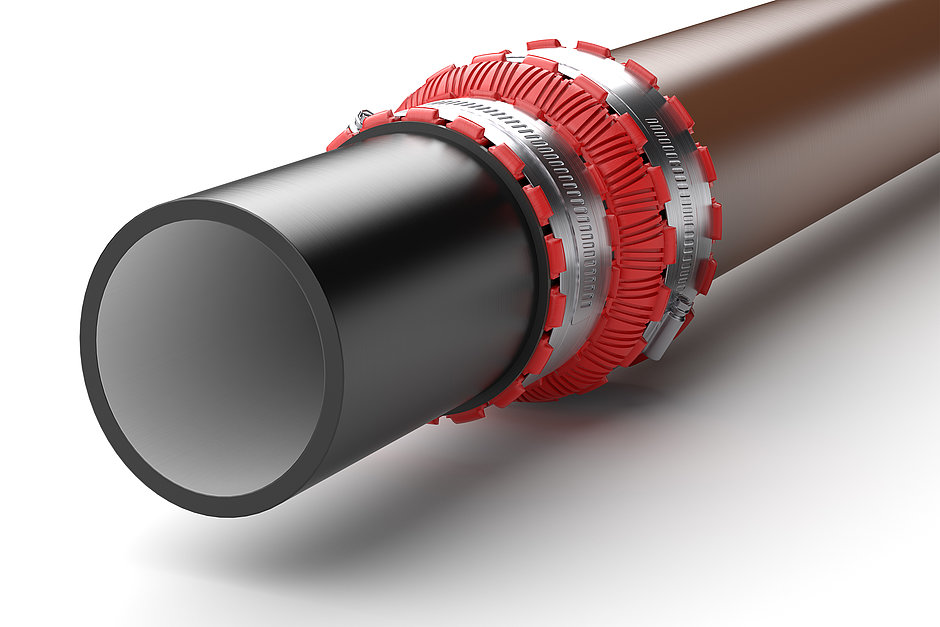 VPC pipe coupler 