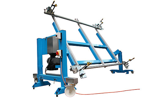New motor driven rotating RSL 3025 frame welding gauge Jansen