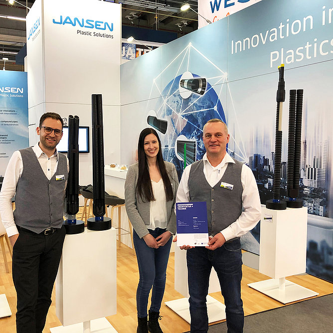 Jansen AG - JANSEN shark mit dem Innovationspreis Architektur+Technik ausgezeichnet
