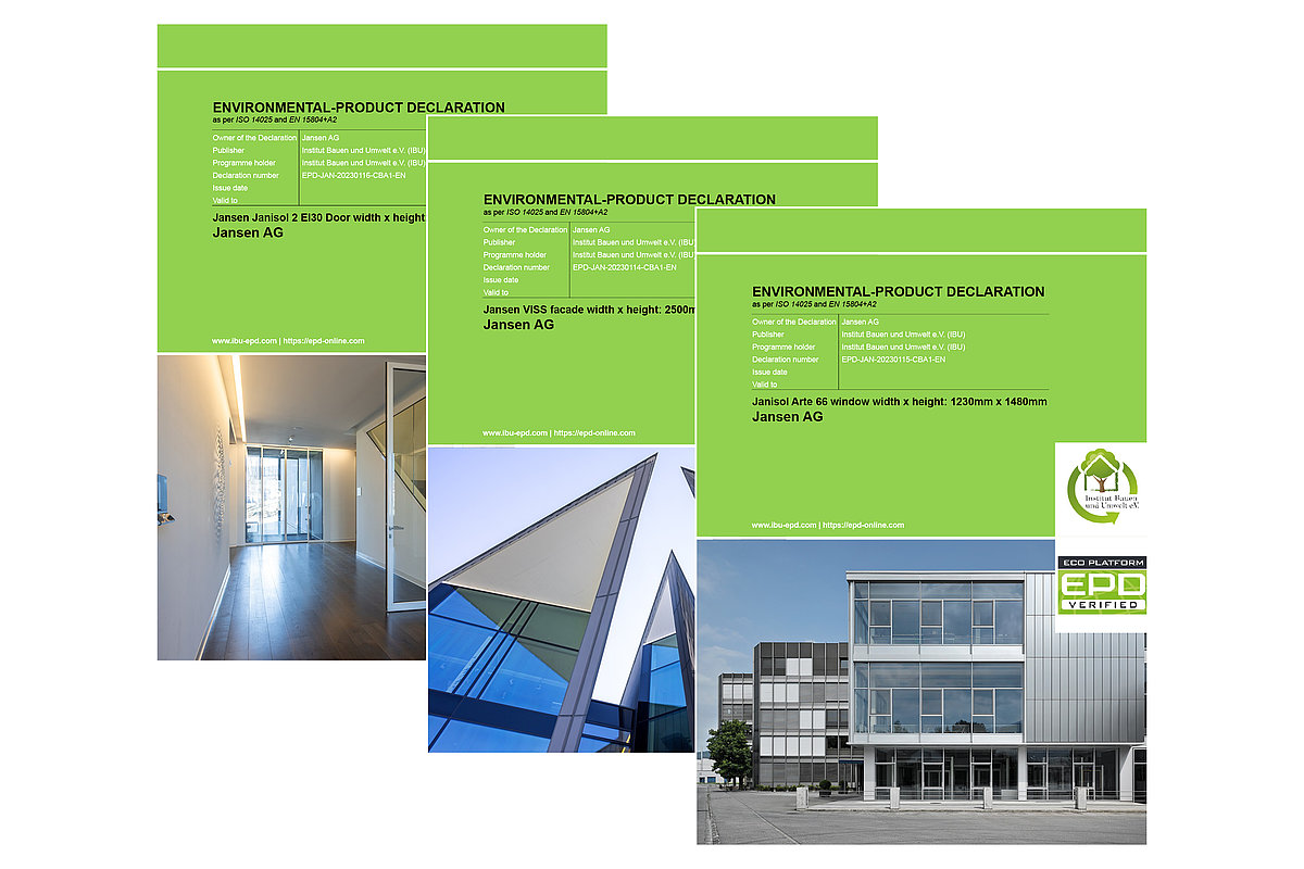 EPD Environmental Product Declaration Jansen Group