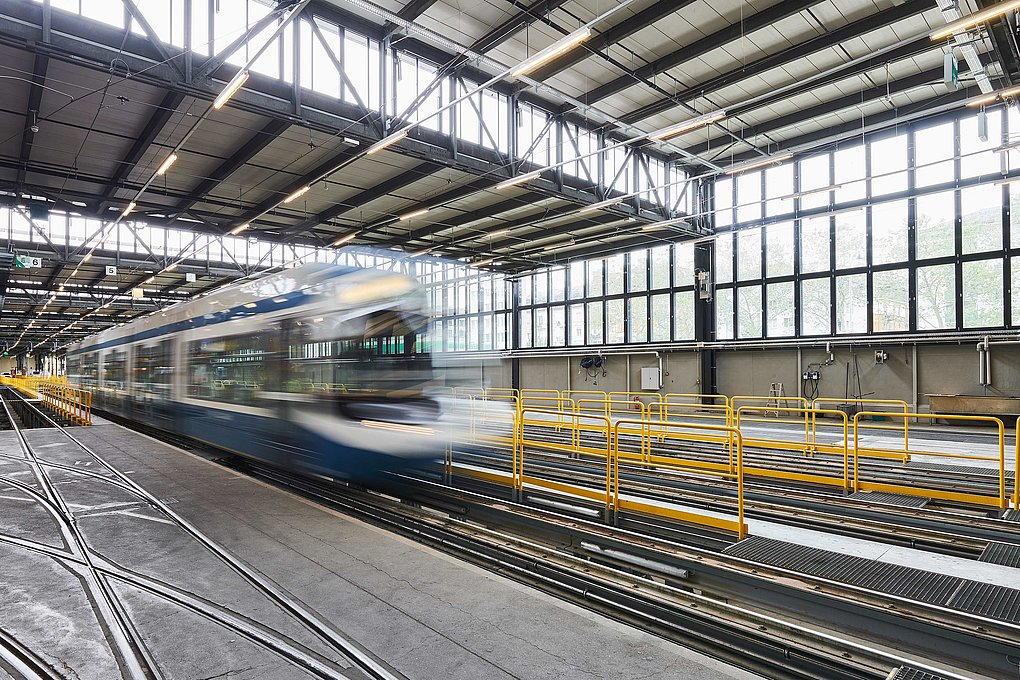 VBZ Tram Depot Kalkbreite