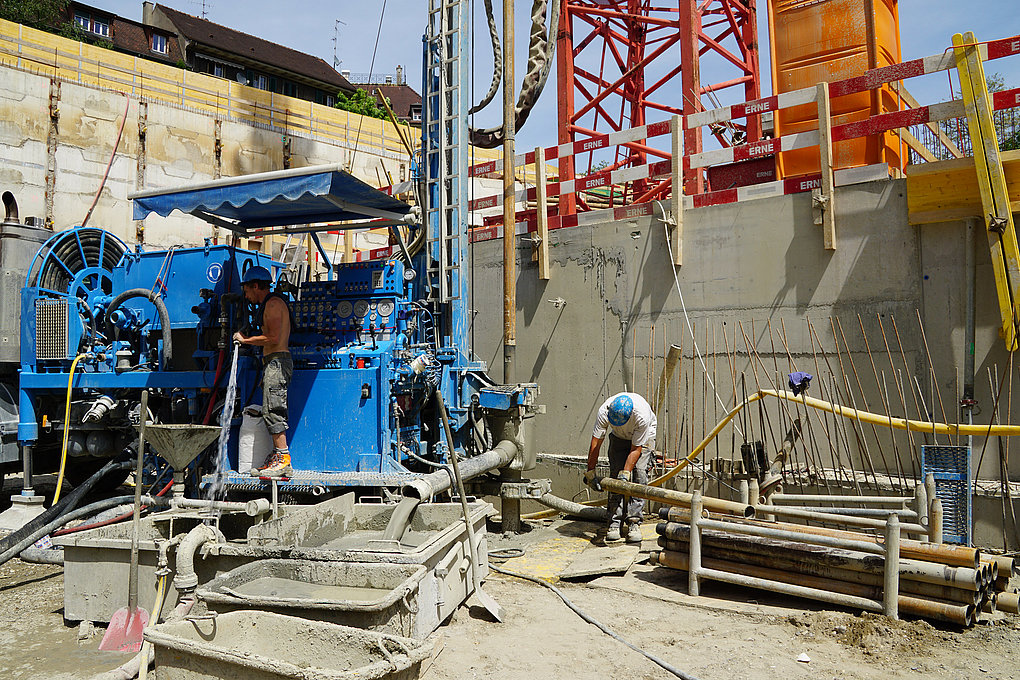 Grosspeter Tower: High out with powerful with geothermal energy