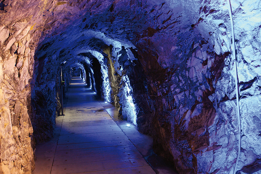 Conduttura per acqua termale a Bad Ragaz