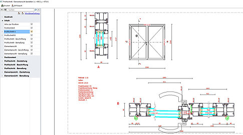 Jansen AG - Janisoft Représentation en coupe (en option) 