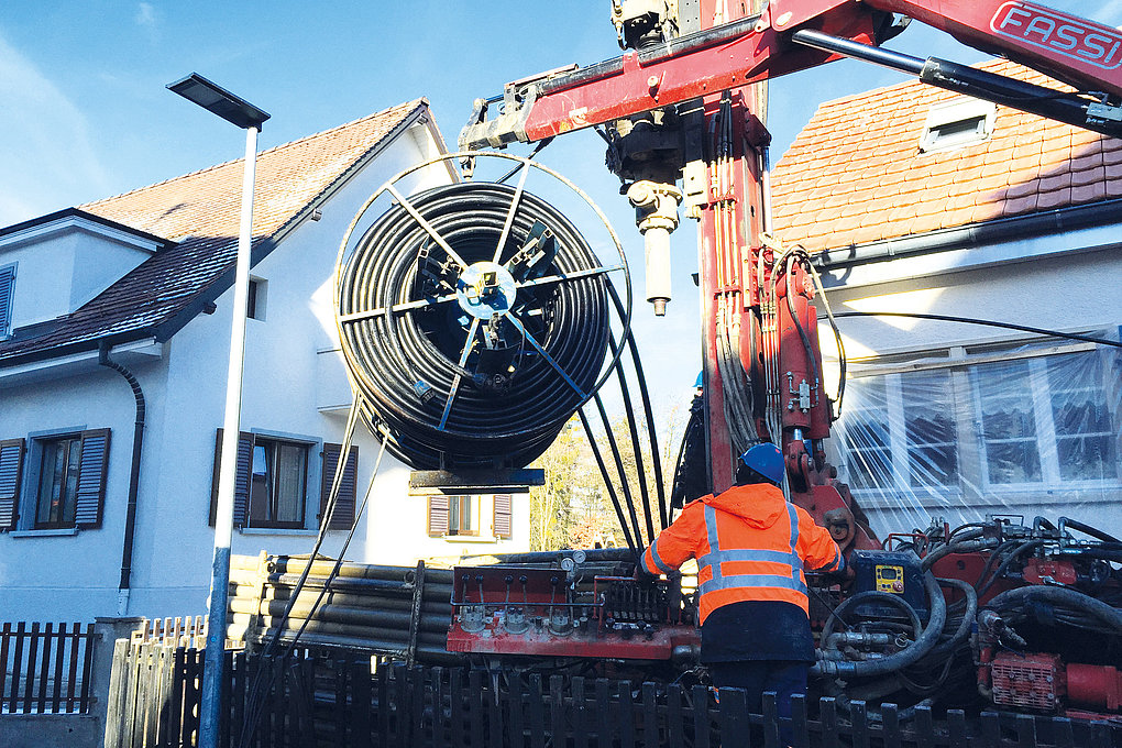 Erdwärme erfolgreich mit JANSEN hipress