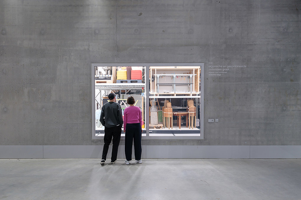 Storage area of Museum Boijmans van Beuningen