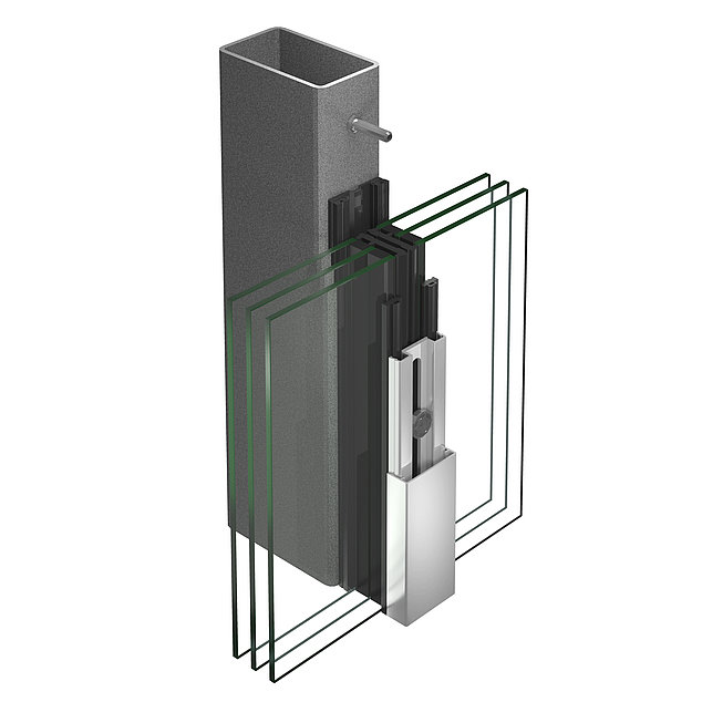 Jansen AG - VISS Basic Fassade Jansen