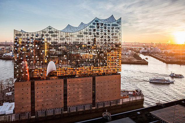 Salle de concert Philharmonie de l'Elbe - Jansen AG