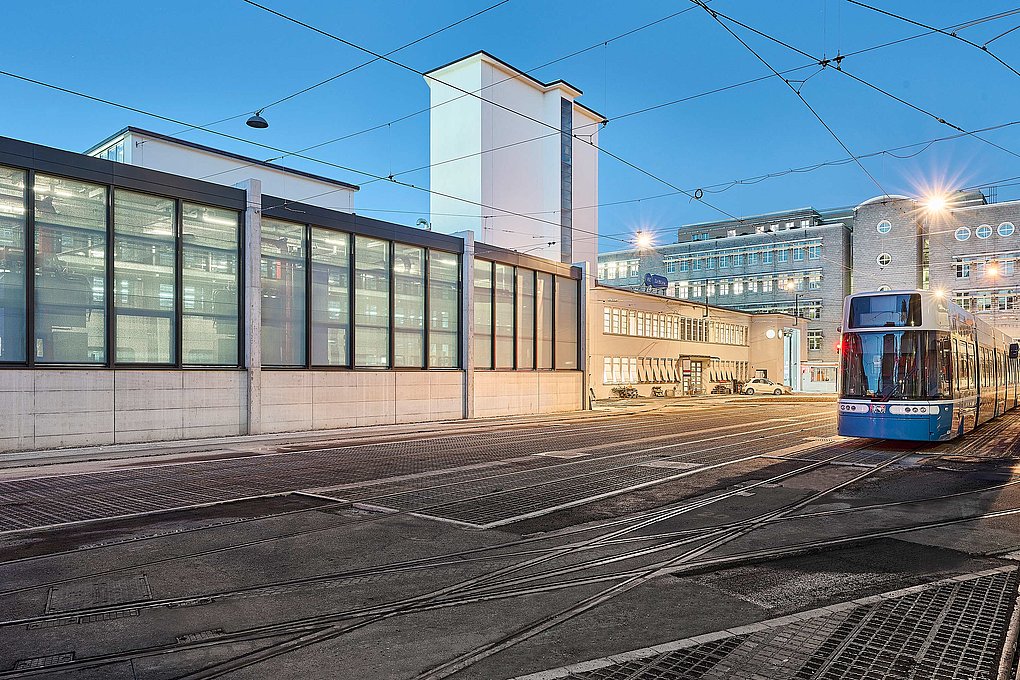 VBZ Tram Depot Z-Oerlikon