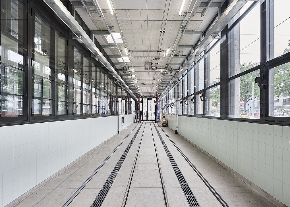 VBZ Deposito tram Z-Oerlikon