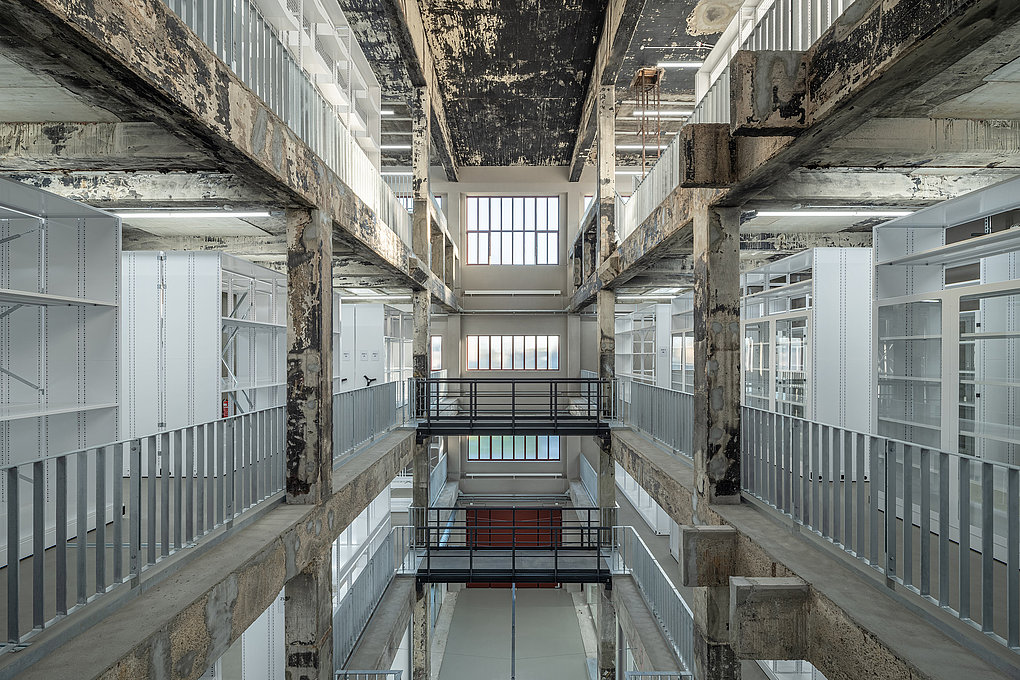 Storage area of Ruhr Museum