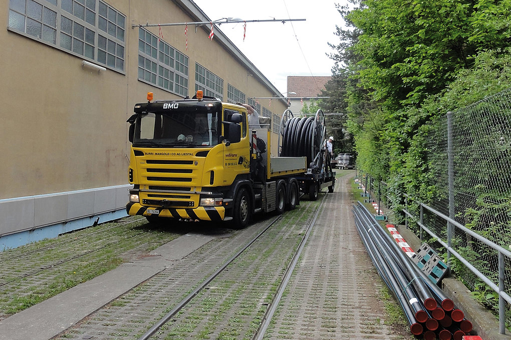Risanamento azienda trasporti Zurigo, deposito tram di Irchel