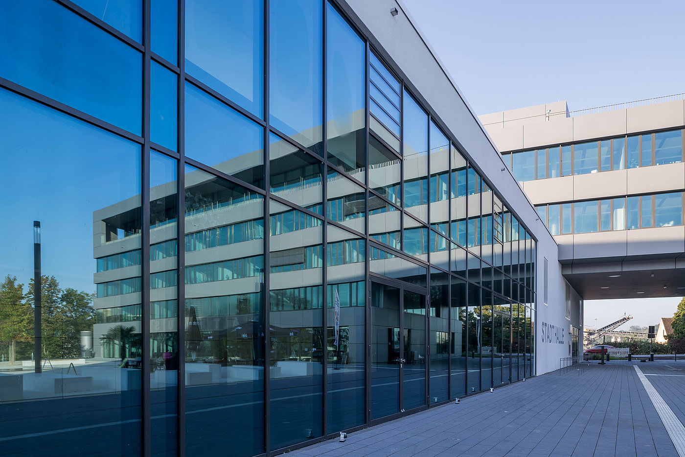 Remsecks New Centre - References steel systems: Jansen US