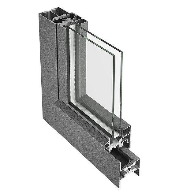 Jansen - Fenêtres Janisol en acier et acier inoxydable