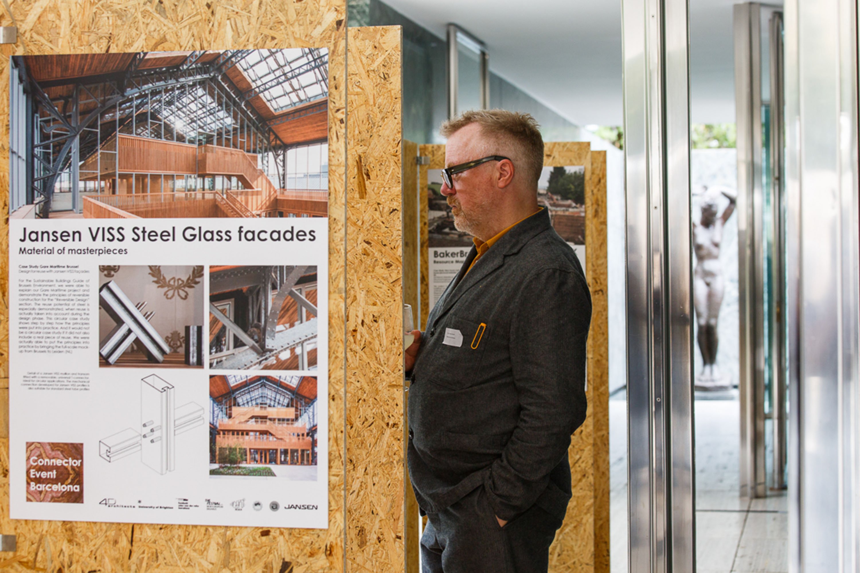 Jansen Architektur-Event in Barcelona im Mies van der Rohe Pavillon