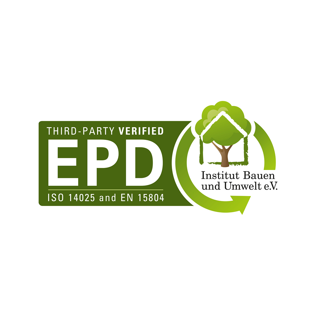 EPD-Logo 2024: Nachhaltige Produktzertifizierung von Jansen.