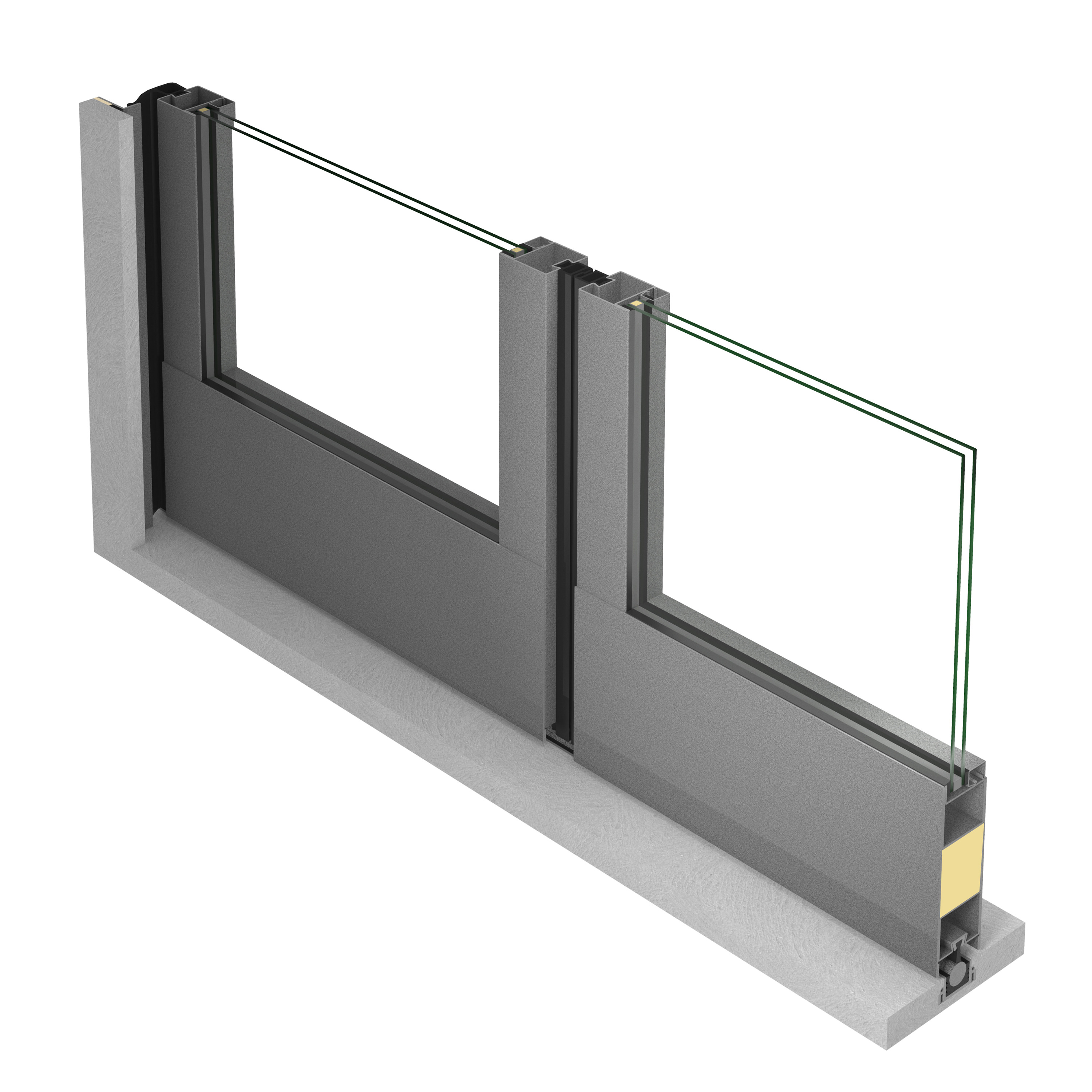 Folding and sliding doors