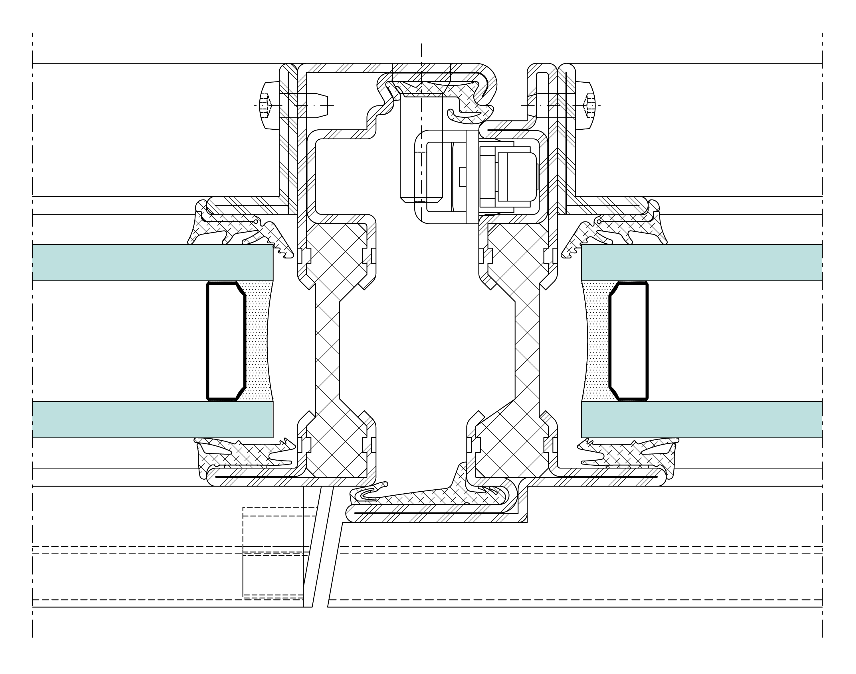 Jansen AG - Section detail Arte 66