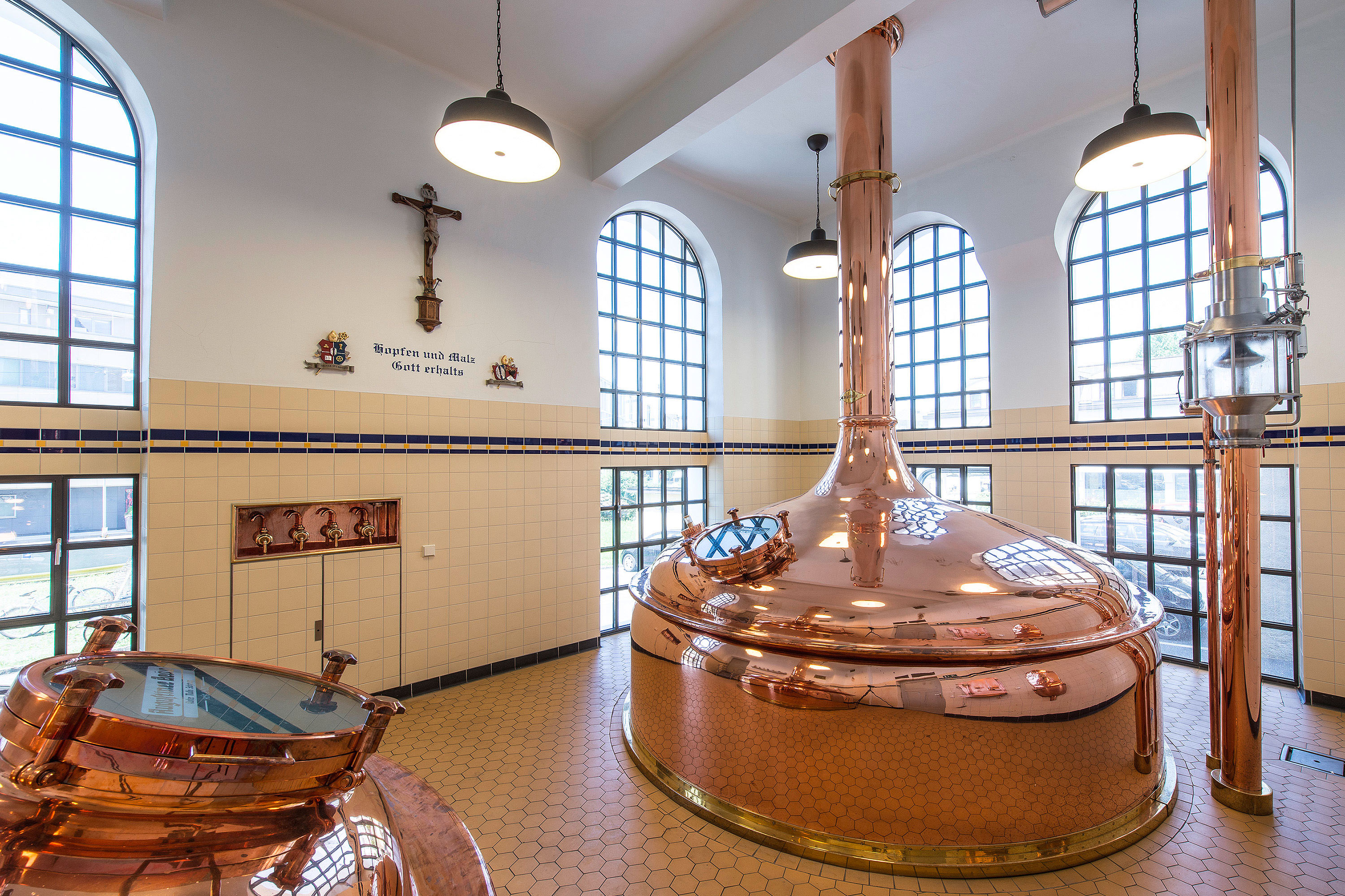 Augustinerbräu-Salle de brassage