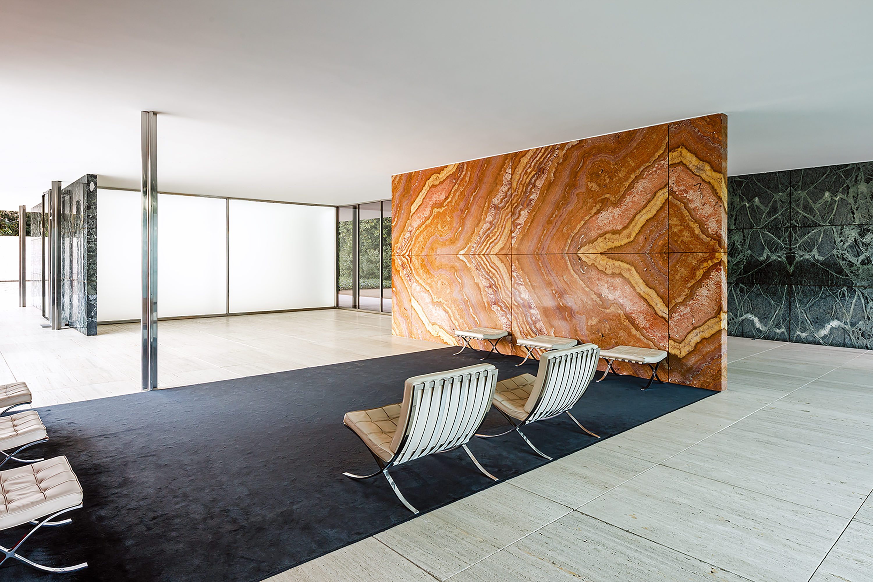 Mies van der Rohe Pavillon - Jansen AG Mies van der Rohe Pavillon - Jansen AG