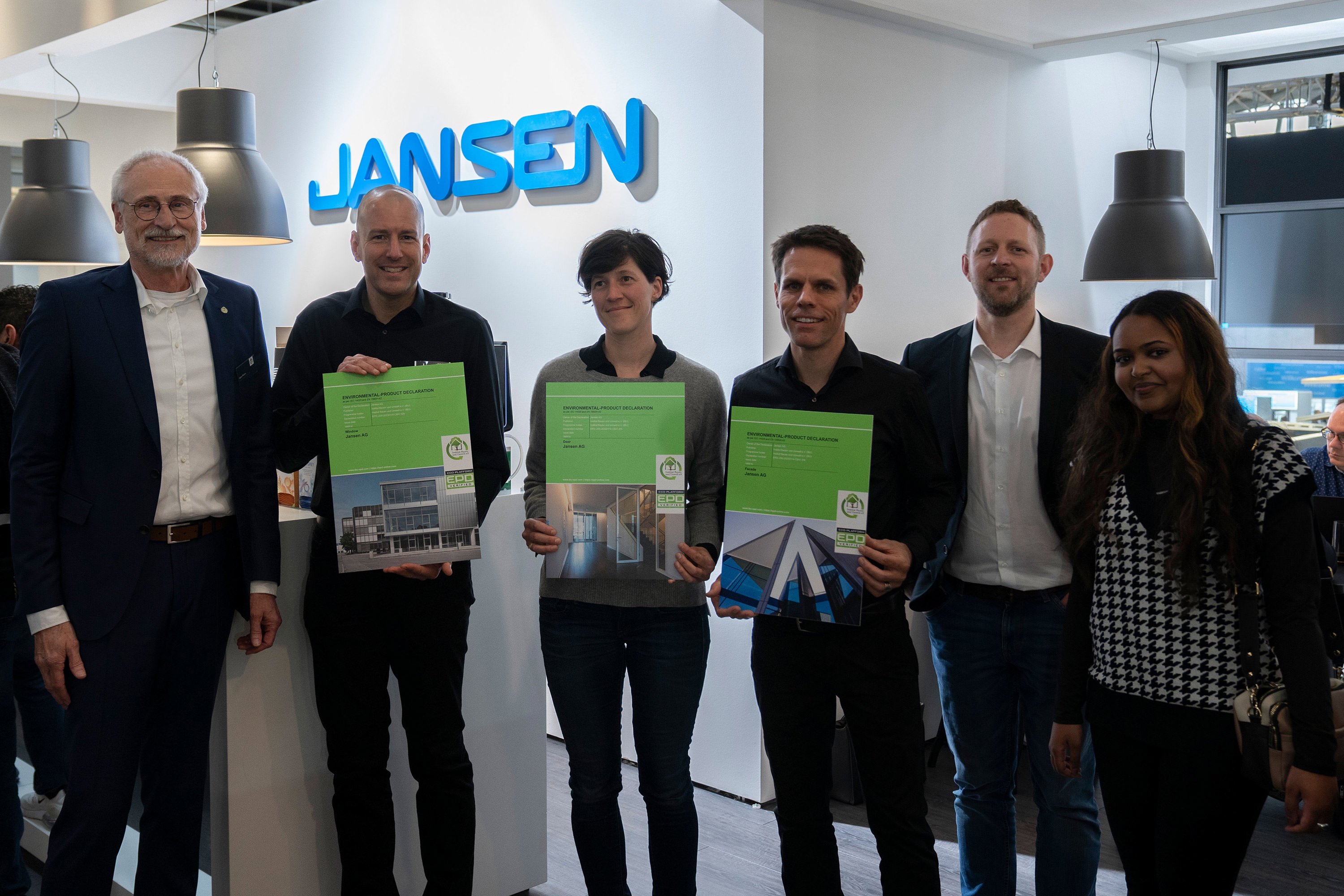 EPD Übergabe BAU München - Jansen AG