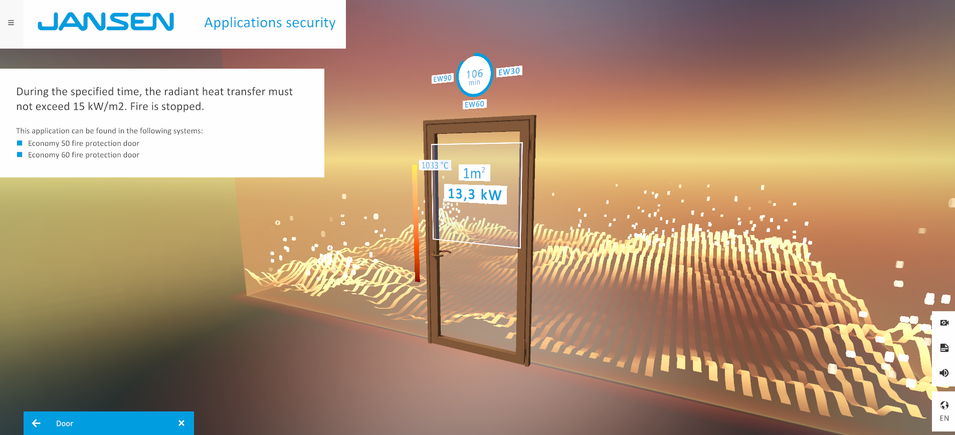 Virtual showroom applications security - Jansen AG