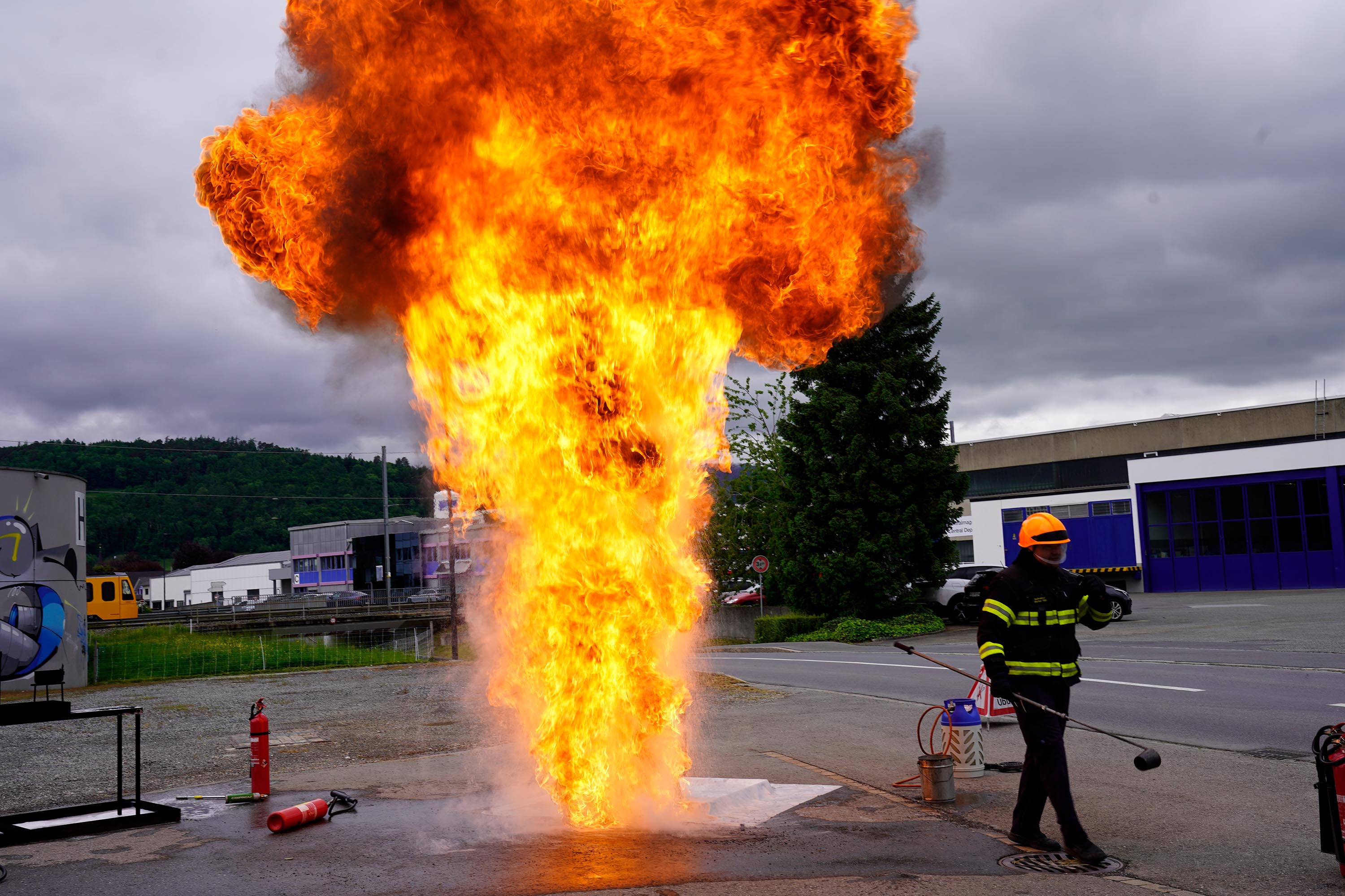 Jansen Stichflamme als Praxisbeispiel