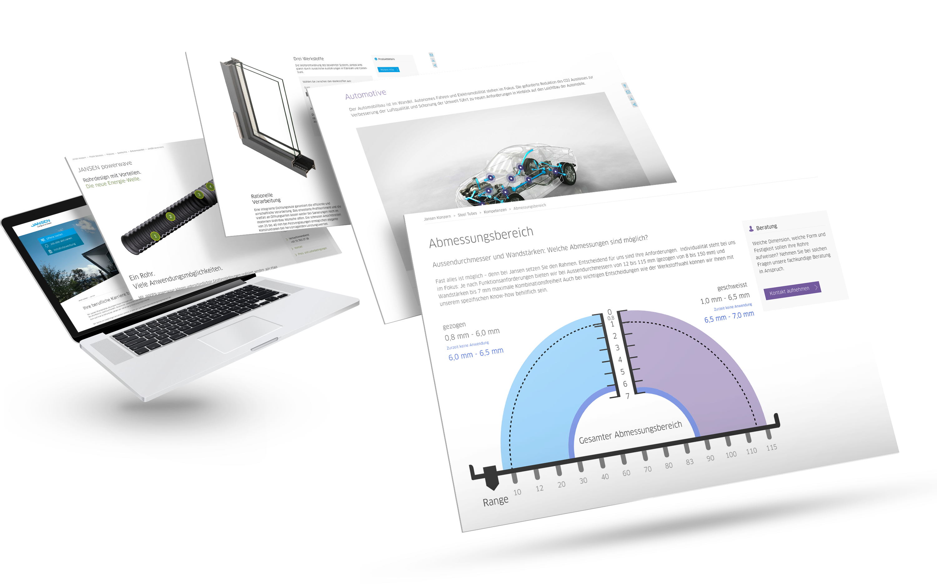 Jansen Jansen AG - Jansen mit neuem Webauftritt!