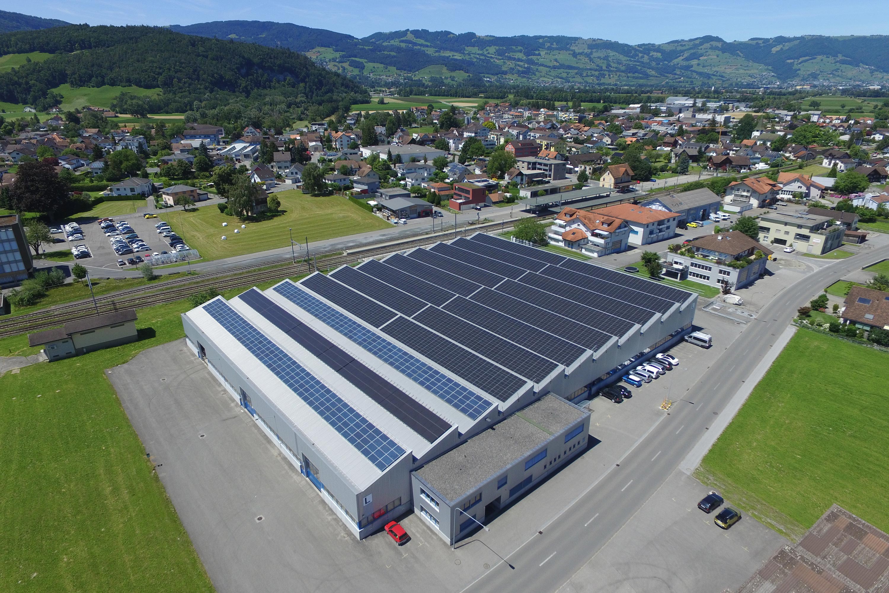 Photovoltaic installation - Jansen AG