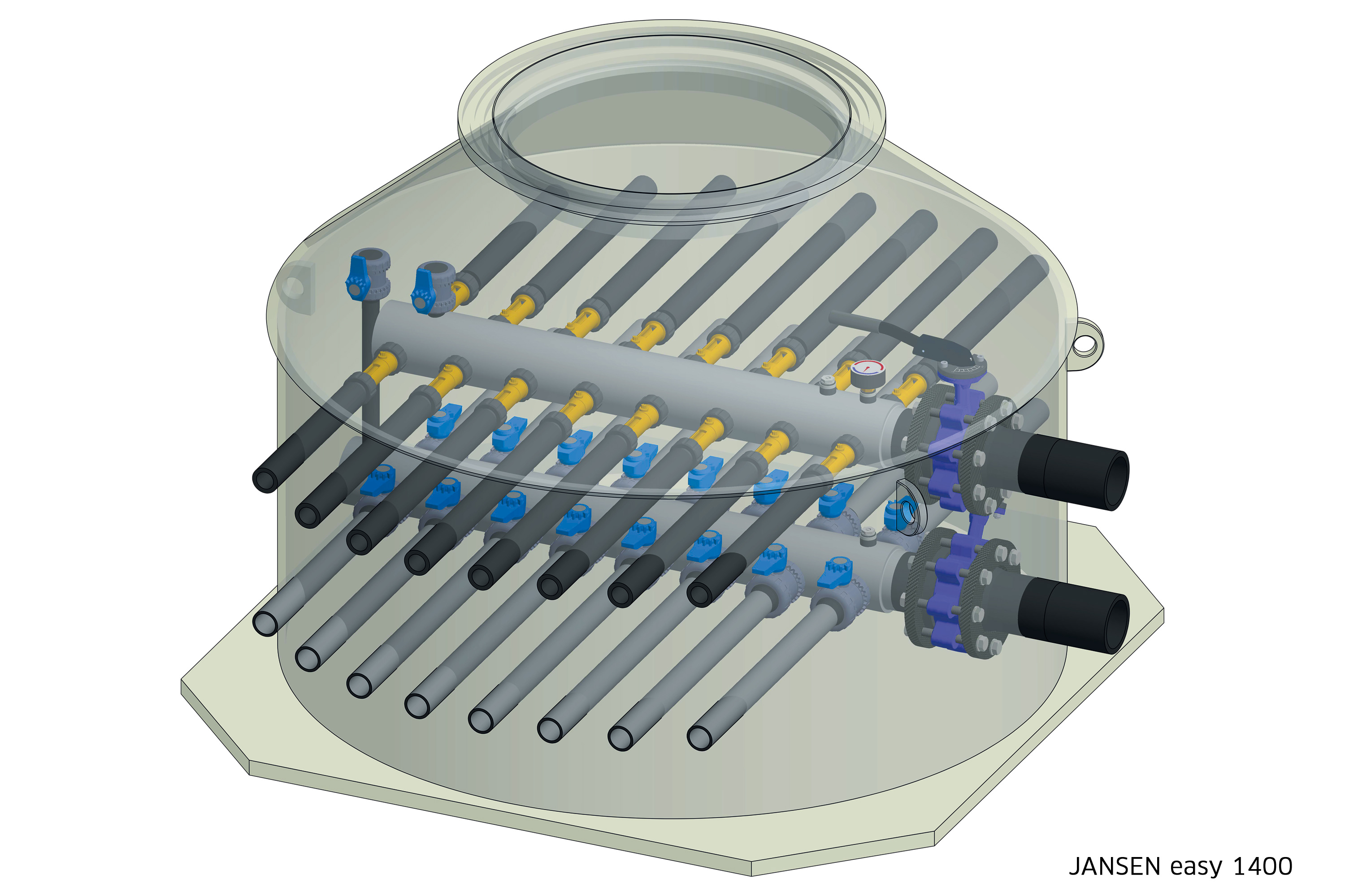 Pozzetti distributore JANSEN easy