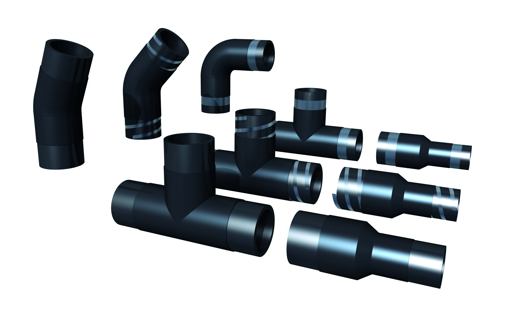 Fittings for pressure pipe systems