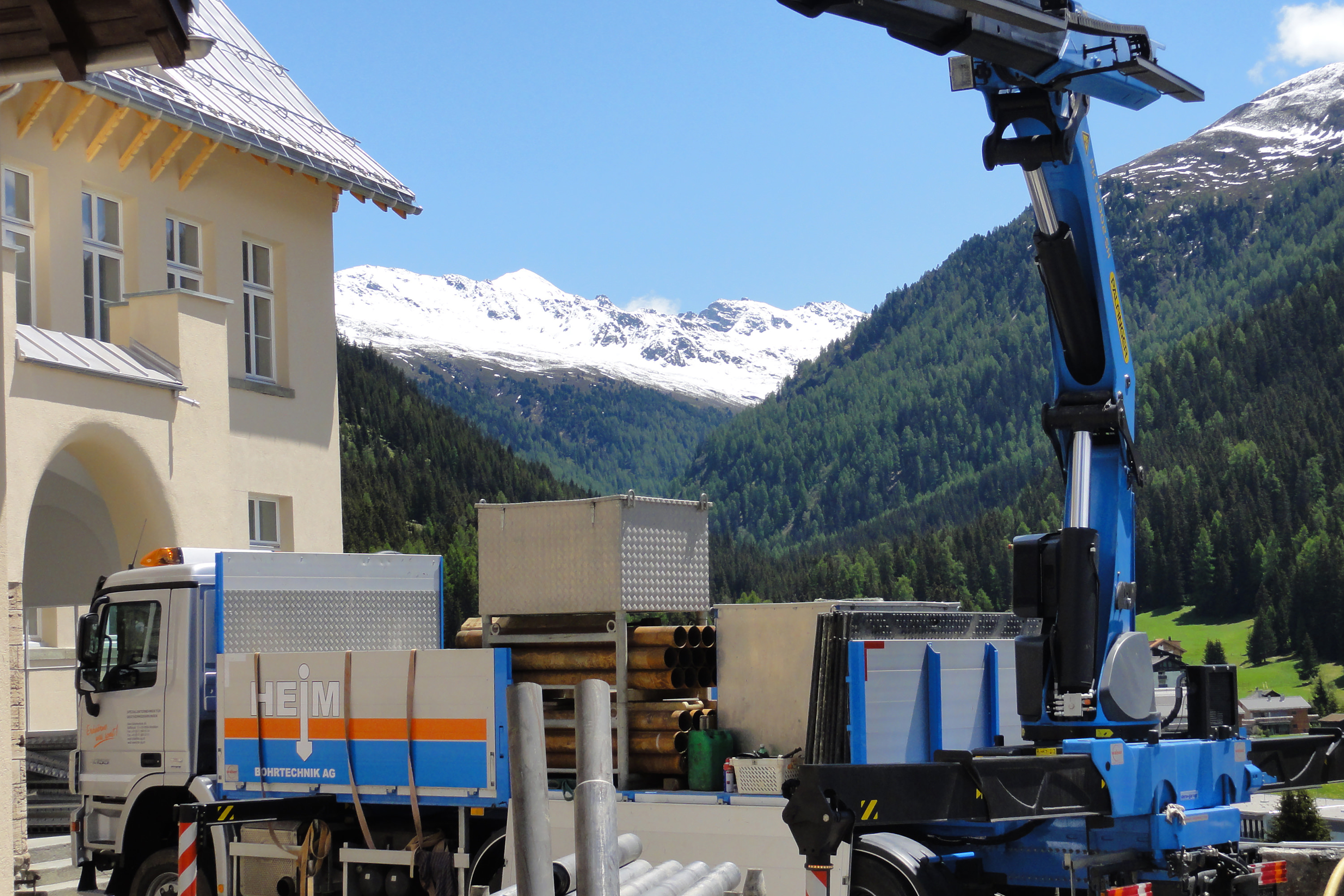 Riscaldamento a sonde geotermiche per il centro di ricerca PMOD/WRC di Davos