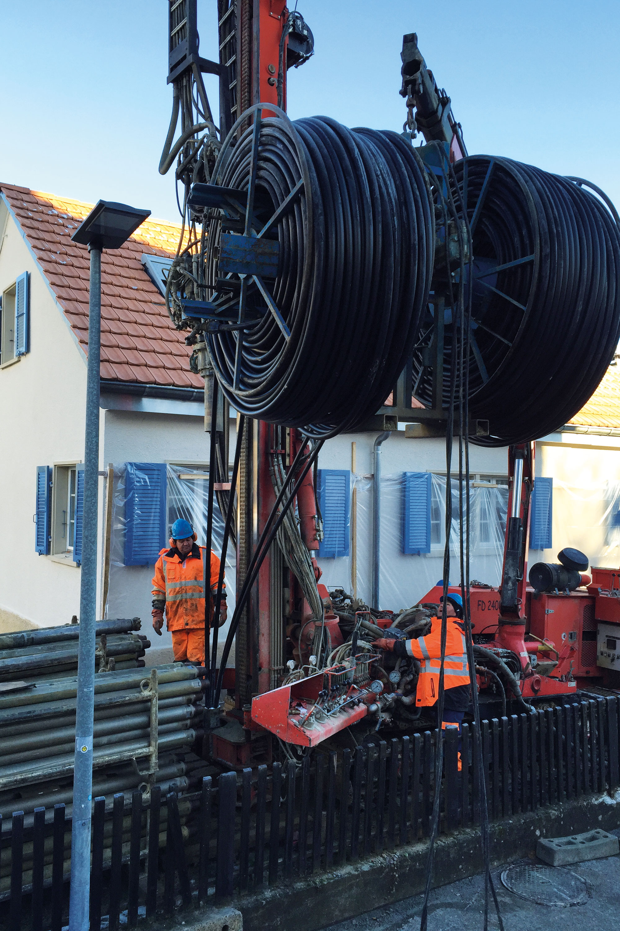 Successful geothermal heat with JANSEN hipress