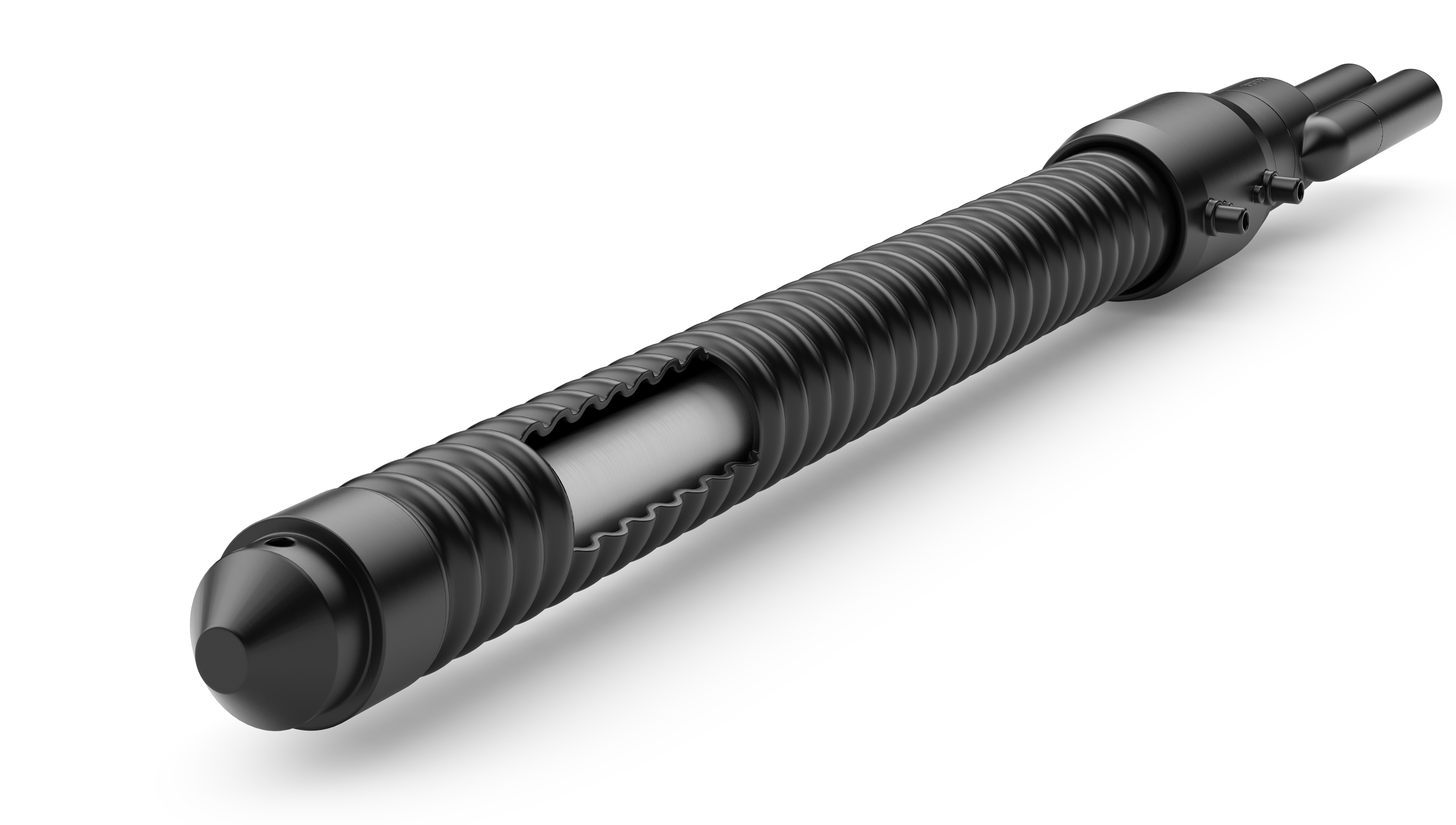 Detailansicht von Jansen Powerwave Coax: Hochleistung der Geothermie
